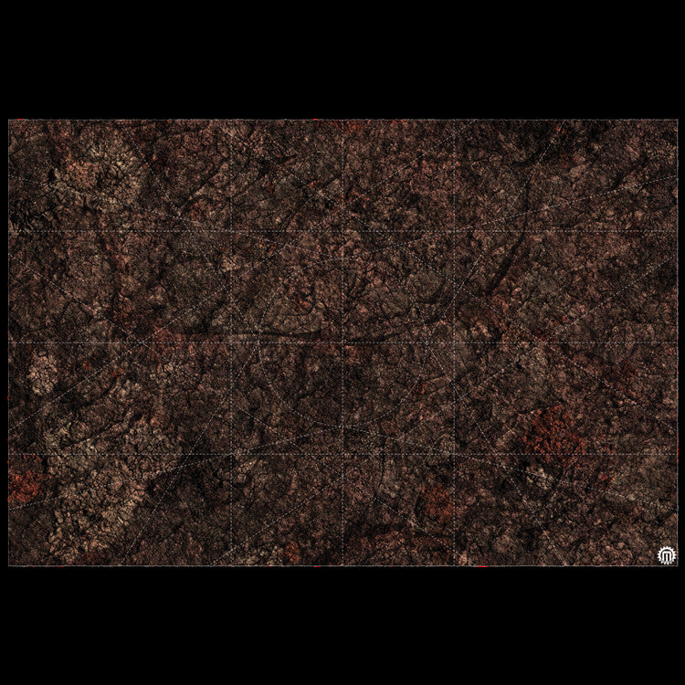 Mats by Mars: Shattered Soil Tabletop Wargaming Play Mat