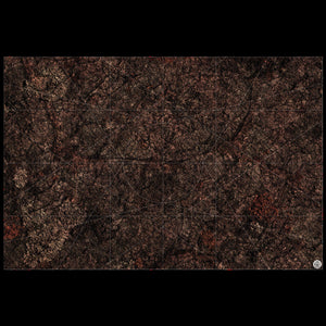 Mats by Mars: Shattered Soil Tabletop Wargaming Play Mat