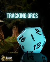 Oversized D20 Spindown | Moonlit Sword