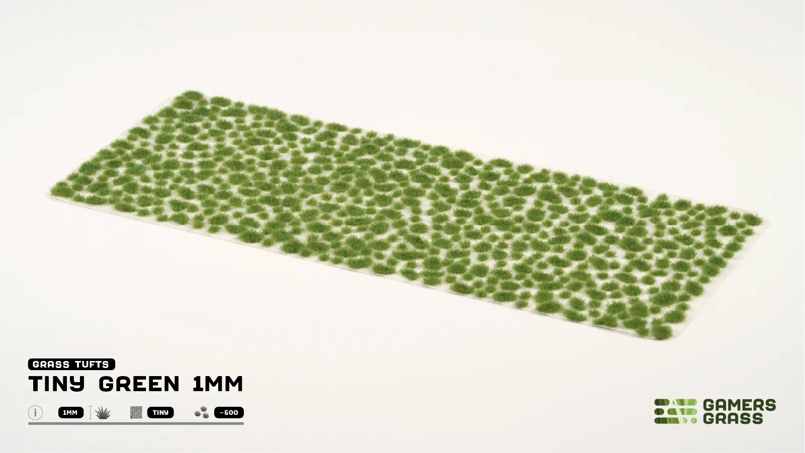Gamers Grass | Tiny Tufts | Green (1mm)