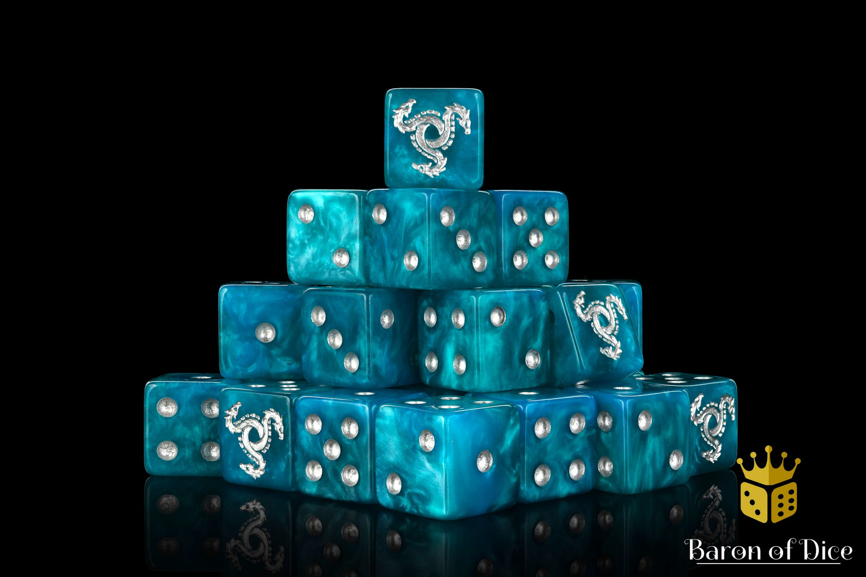 Hydra Dice - Serpent Blue