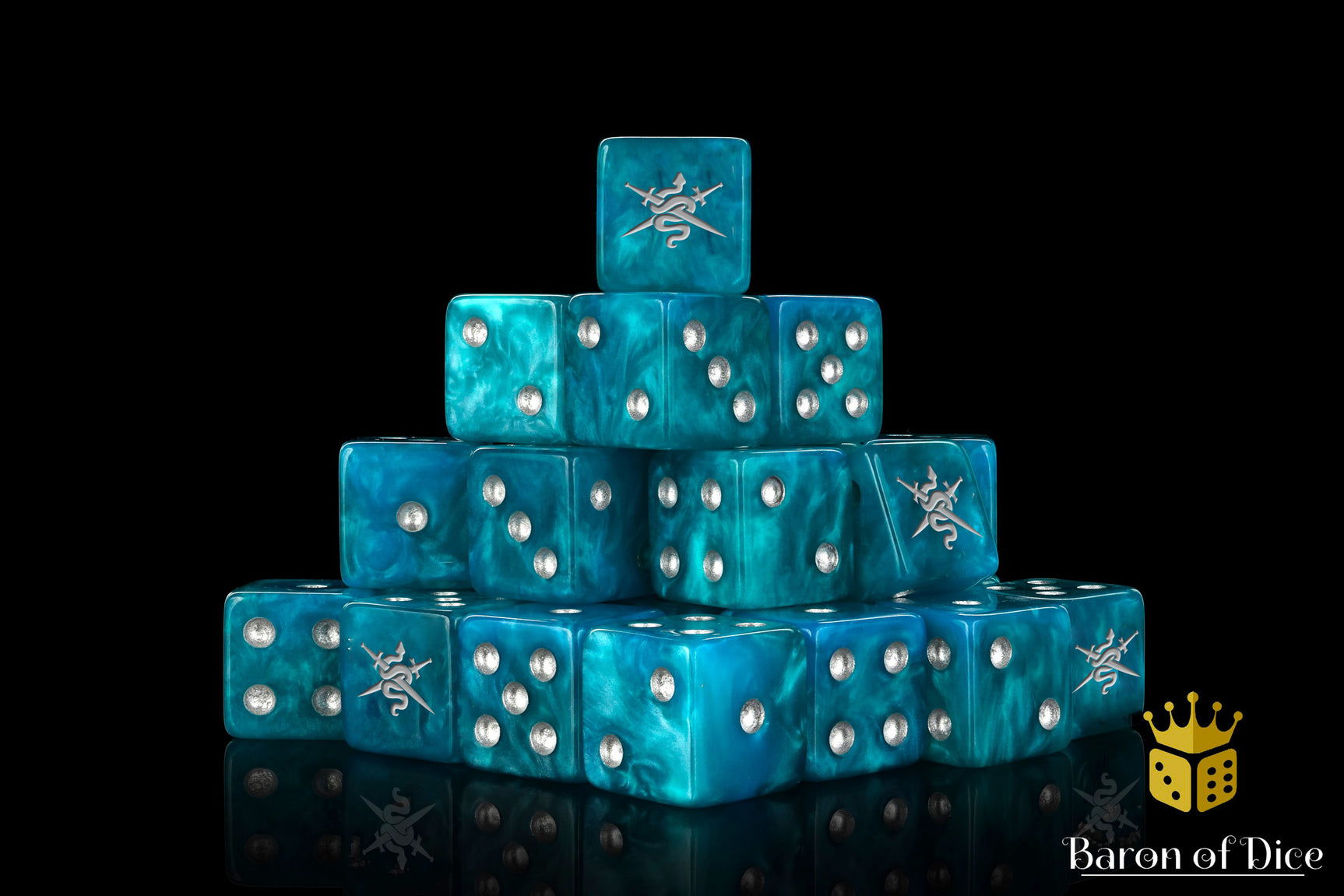 Shadow Vipers Dice - Blue