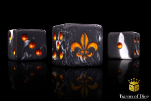 Fleur De Lis Dice - Heritage