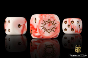 Carnage Dice - White