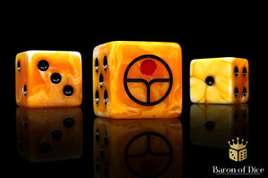 Universal Peace Dice - Ochre