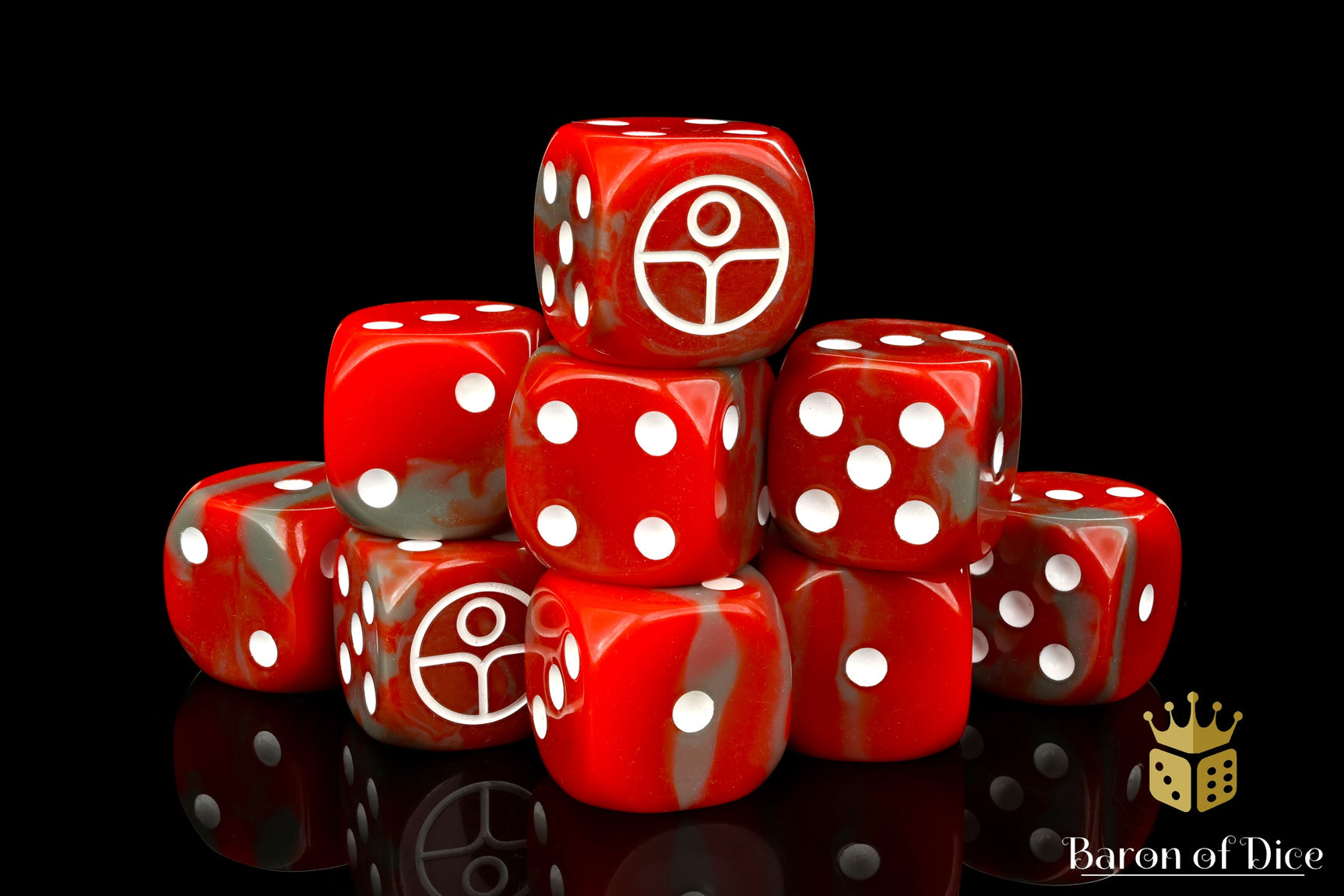 Universal Peace Dice - Red