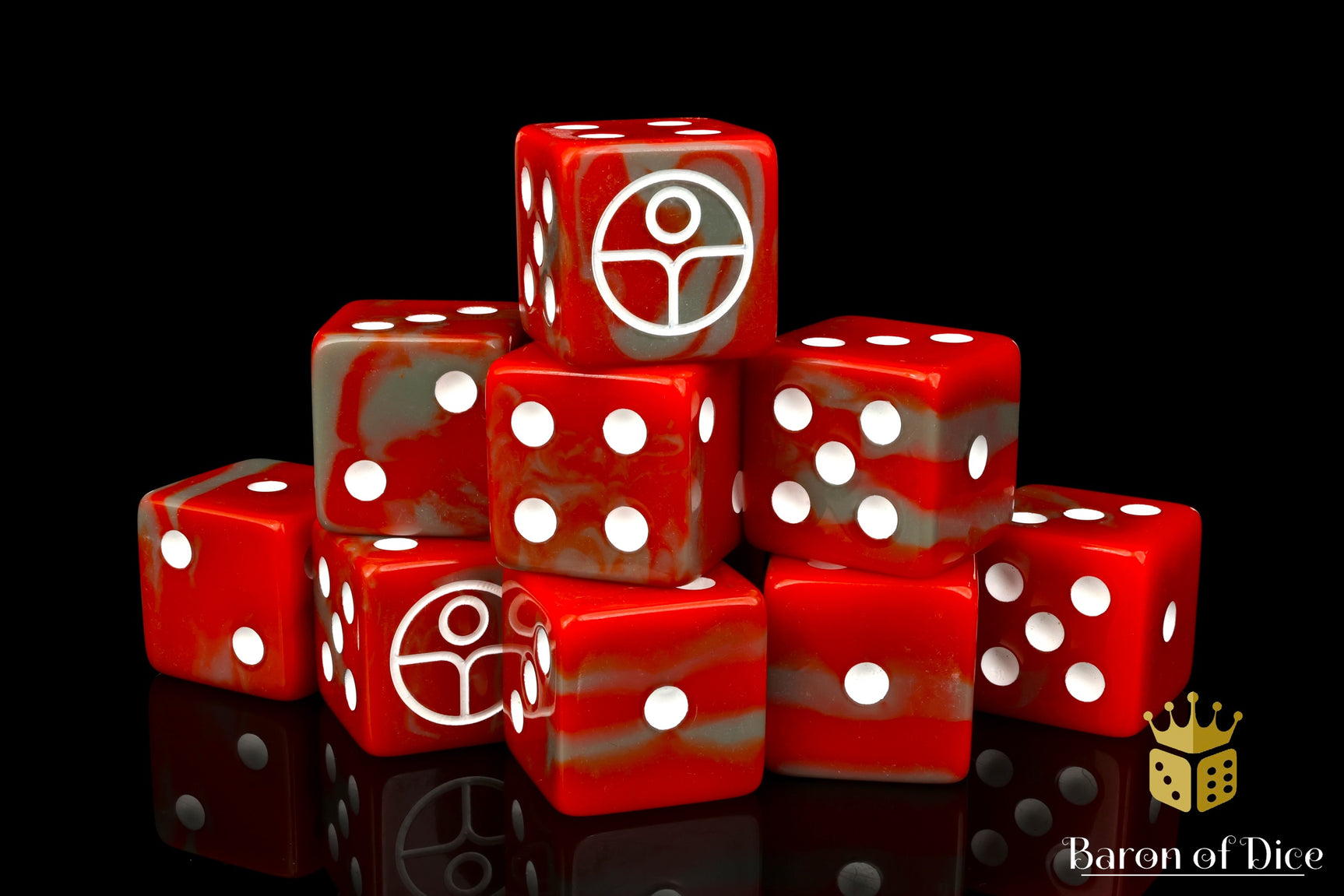 Universal Peace Dice - Red