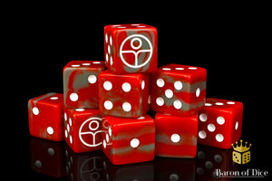 Universal Peace Dice - Red