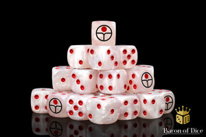 Universal Peace Dice - White