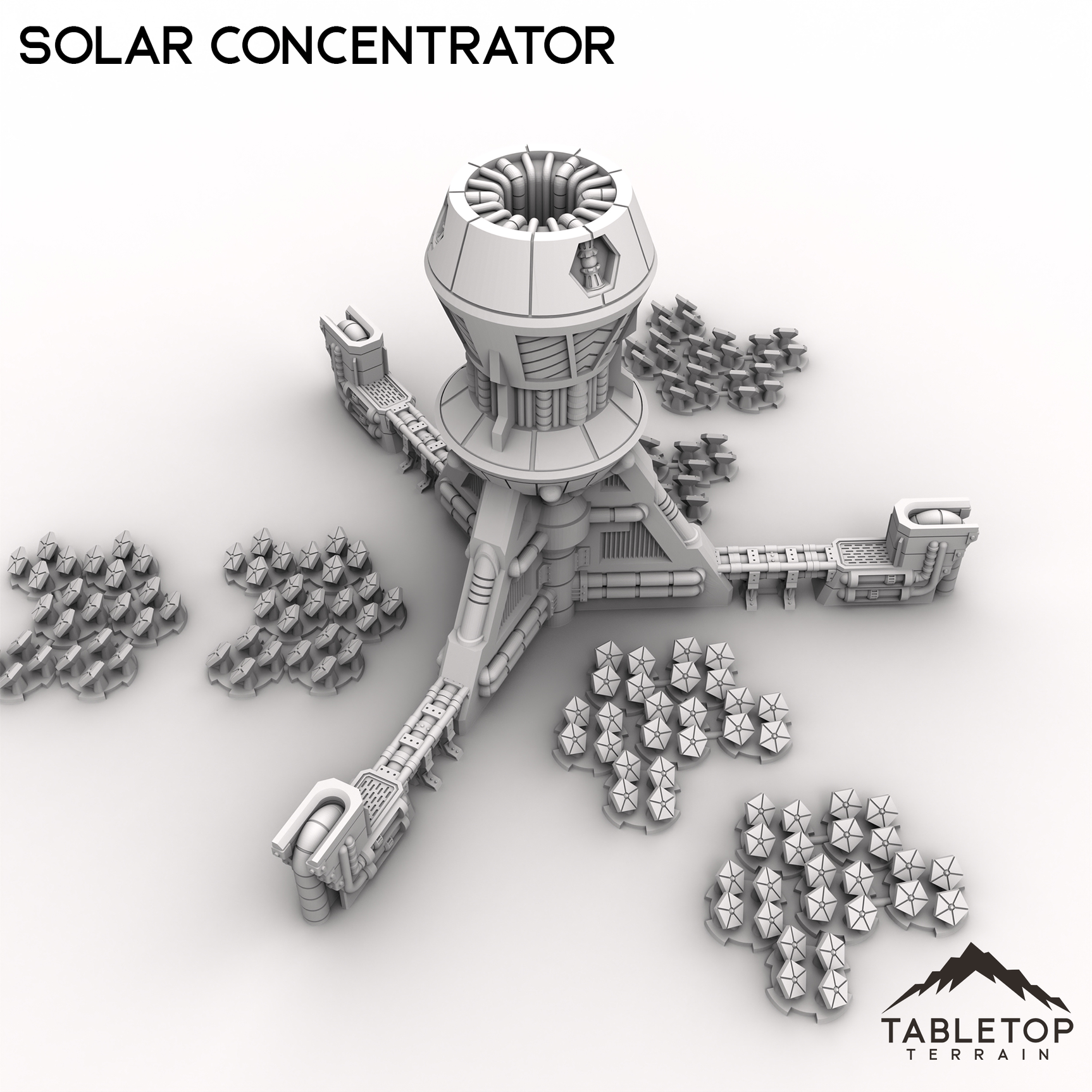 HEXTECH Solar Concentrator - Power Complex