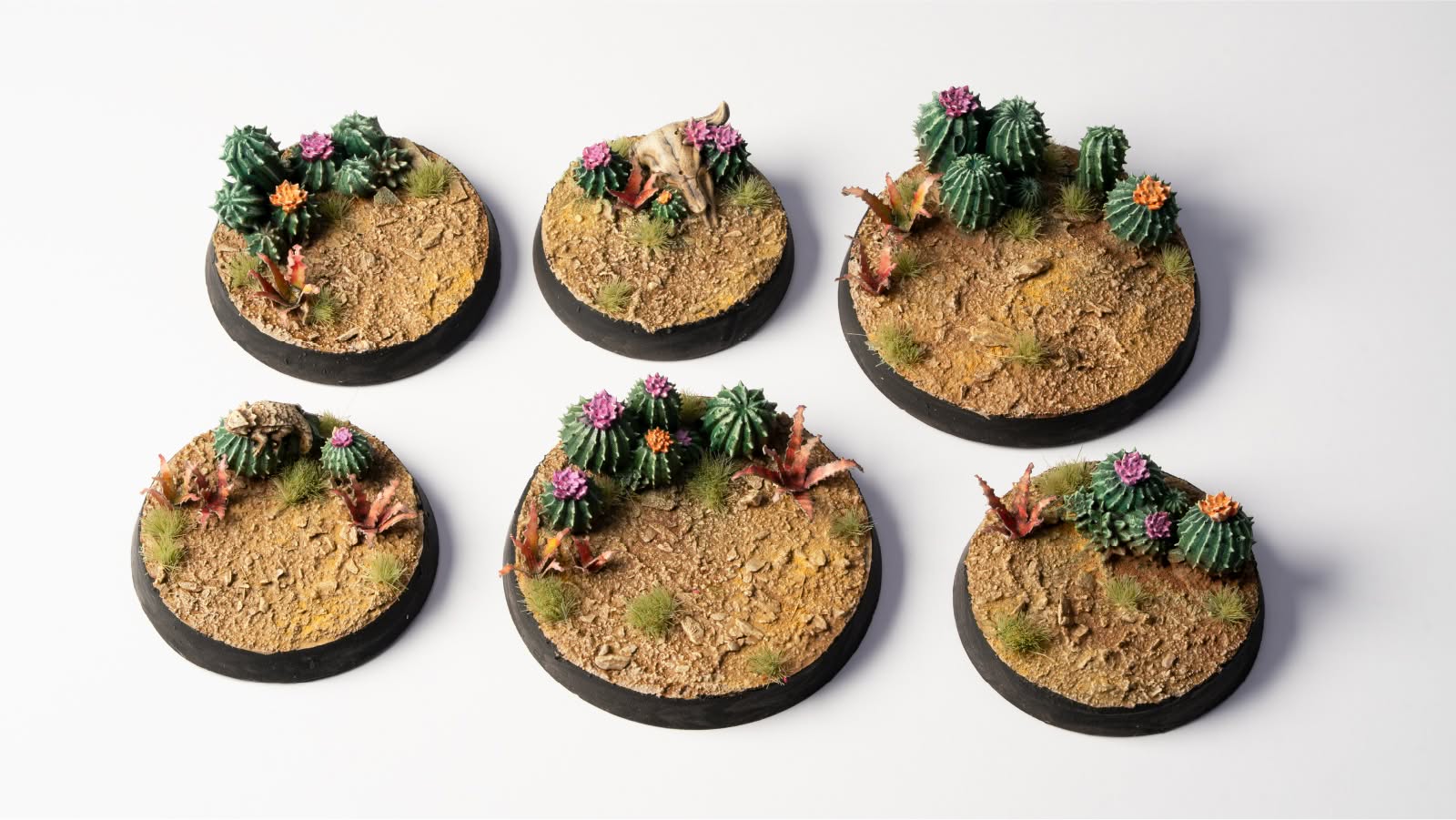 Gamers Grass - Basing Bits - Barrel Cacti