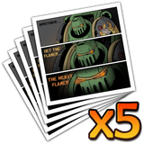 Premium Vinyl Stickers - Flames For War