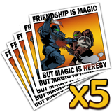 Premium Vinyl Stickers - Friendship