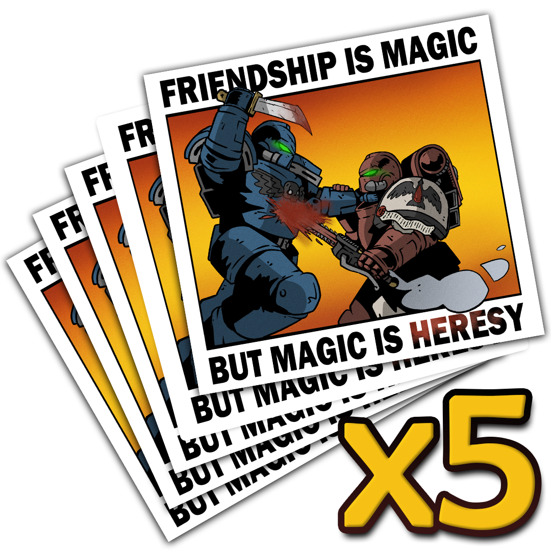 Premium Vinyl Stickers - Friendship