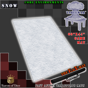 60x44" 'Snow' F.A.T. Mat