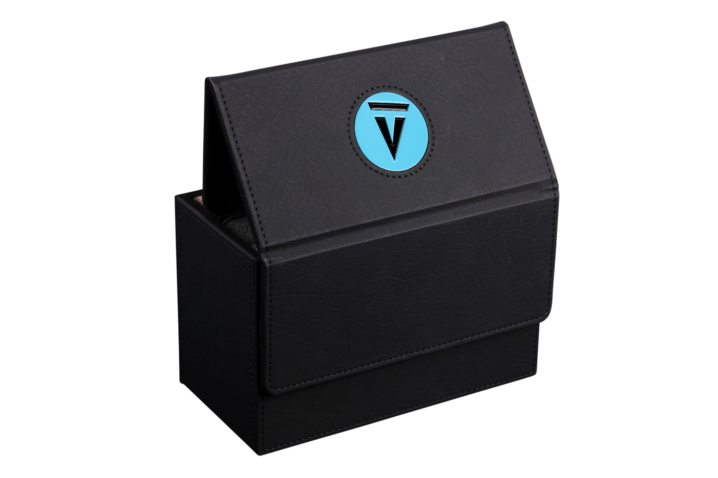 Vanguard Tactics | Light Blue | Wargaming & Datasheet Box | Baron's Coin™ Compatible