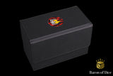 Scorched Book | Wargaming & Datasheet Box | Baron's Coin™ Compatible