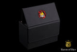 Scorched Book | Wargaming & Datasheet Box | Baron's Coin™ Compatible