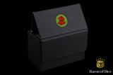 Orc | Red | Wargaming & Datasheet Box | Baron's Coin™ Compatible