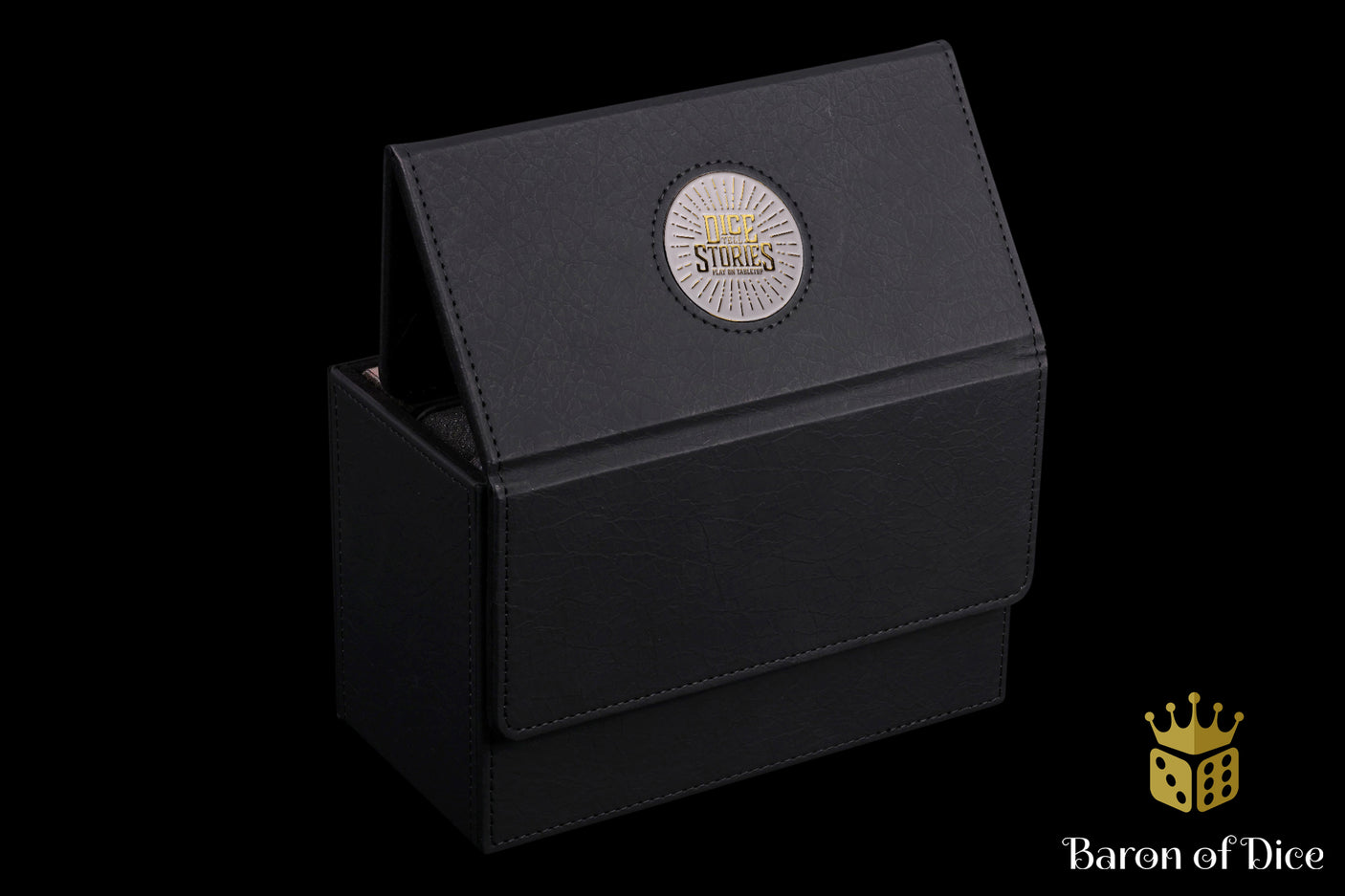 Dice Tell Stories | Wargaming & Datasheet Box | Baron's Coin™ Compatible