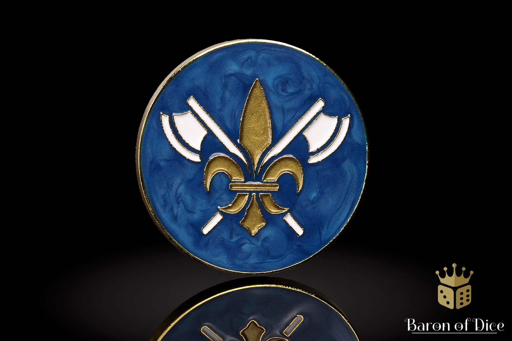 Metal Combat Gauge | Baron Coin™ Compatible | Chevaliers