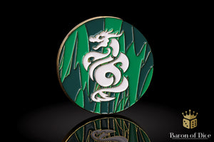Metal Combat Gauge | Baron Coin™ Compatible | Jade Dragon