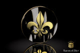 Fleur De Lis | Heritage | Wargaming & Datasheet Box | Baron's Coin™ Compatible