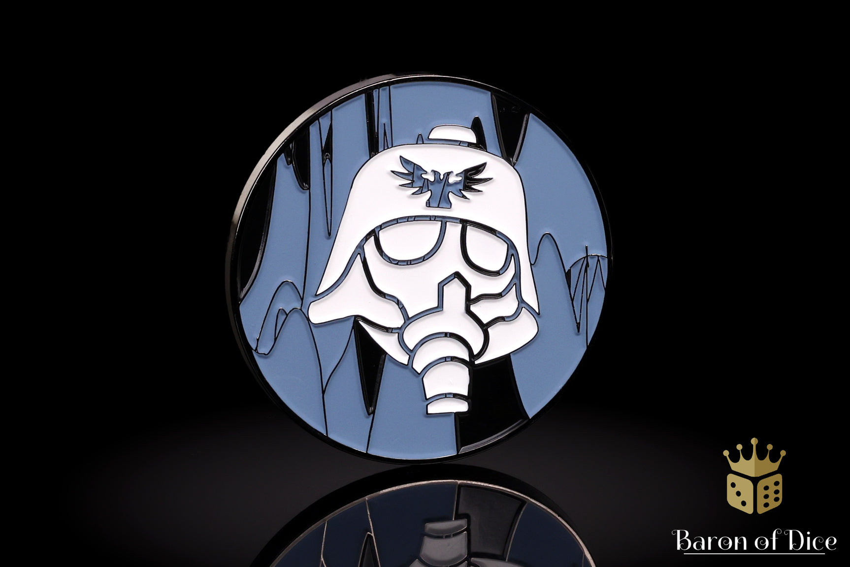 40mm Objective Coins - Helmet