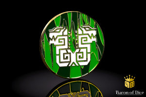 40mm Baron's Coin™ | Twin Headed Lizard