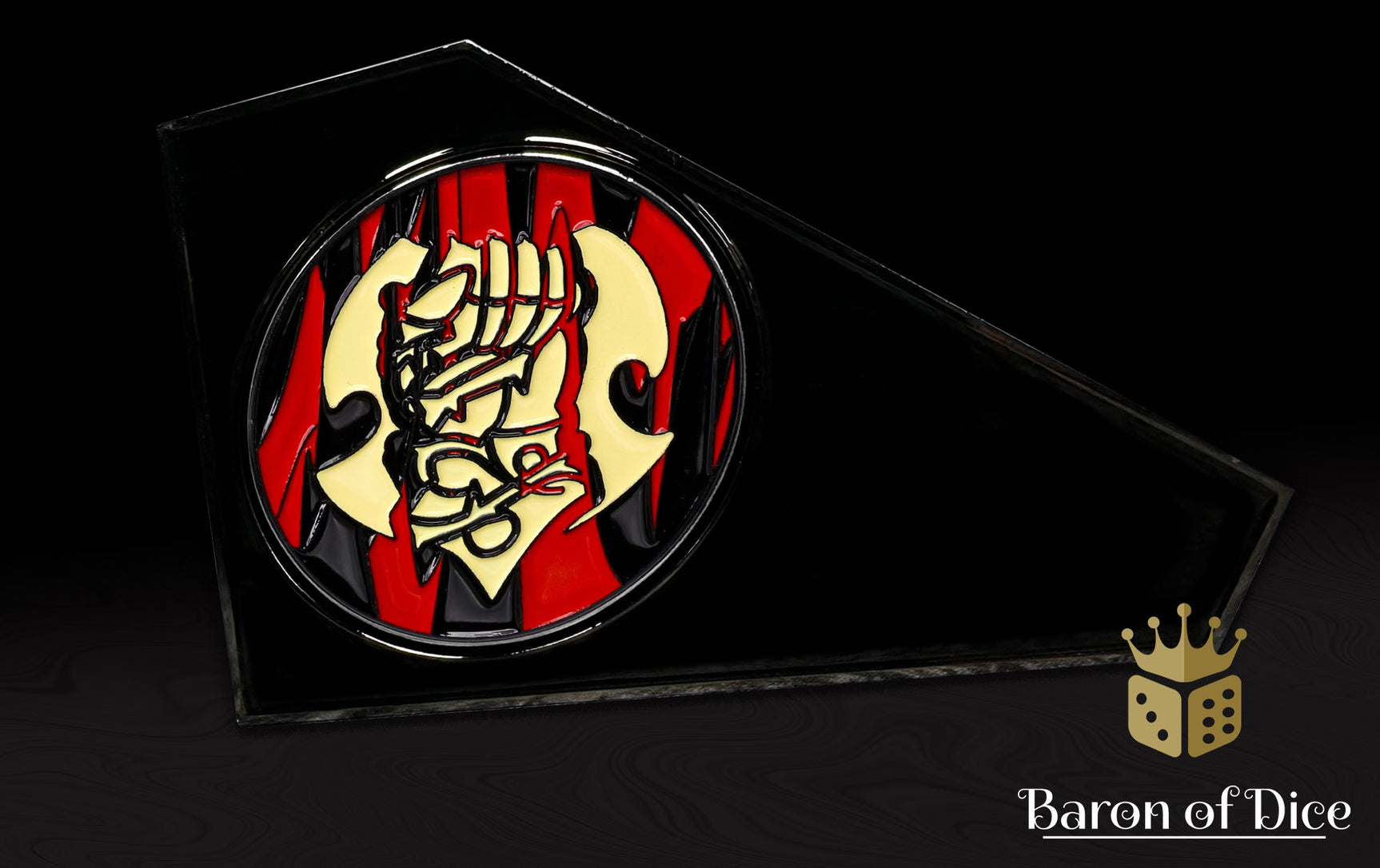 Metal Combat Gauge | Baron Coin™ Compatible | Warmachine: Old Umbrey