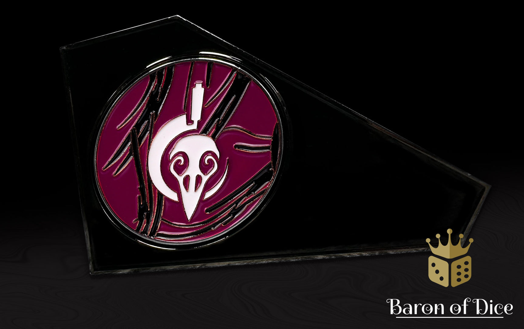 Metal Combat Gauge | Baron Coin™ Compatible | Warmachine: Grymkin