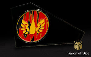 Metal Combat Gauge | Baron Coin™ Compatible | Blood Curse