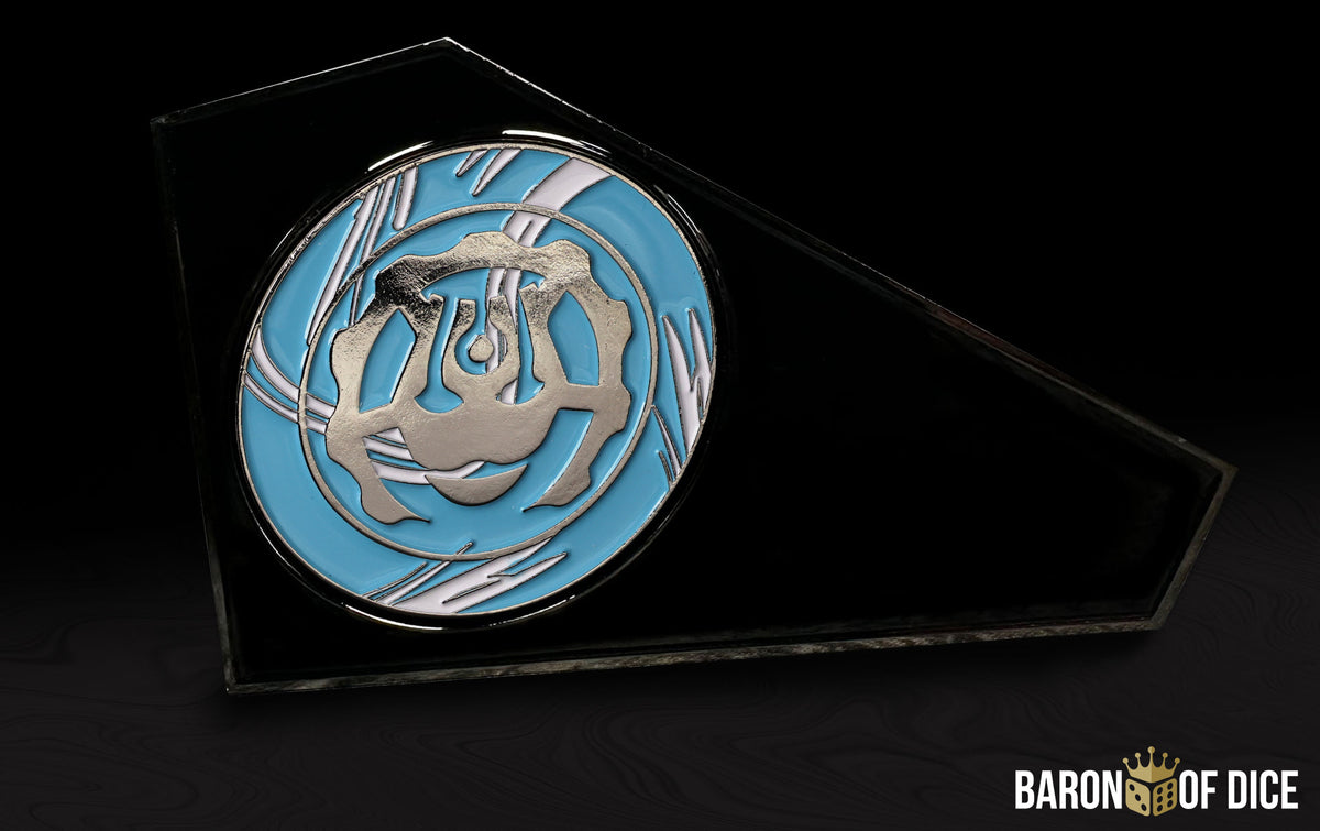 Warmachine: Convergence | Metal Combat Gauge | Baron Coin™ Compatible