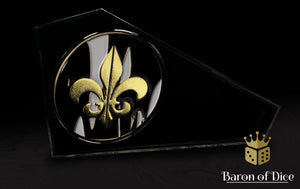 Metal Combat Gauge | Baron Coin™ Compatible | Fleur De Lis | Heritage