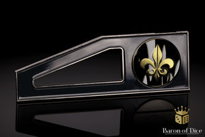 Metal Combat Gauge | Baron Coin™ Compatible | Fleur De Lis | Heritage