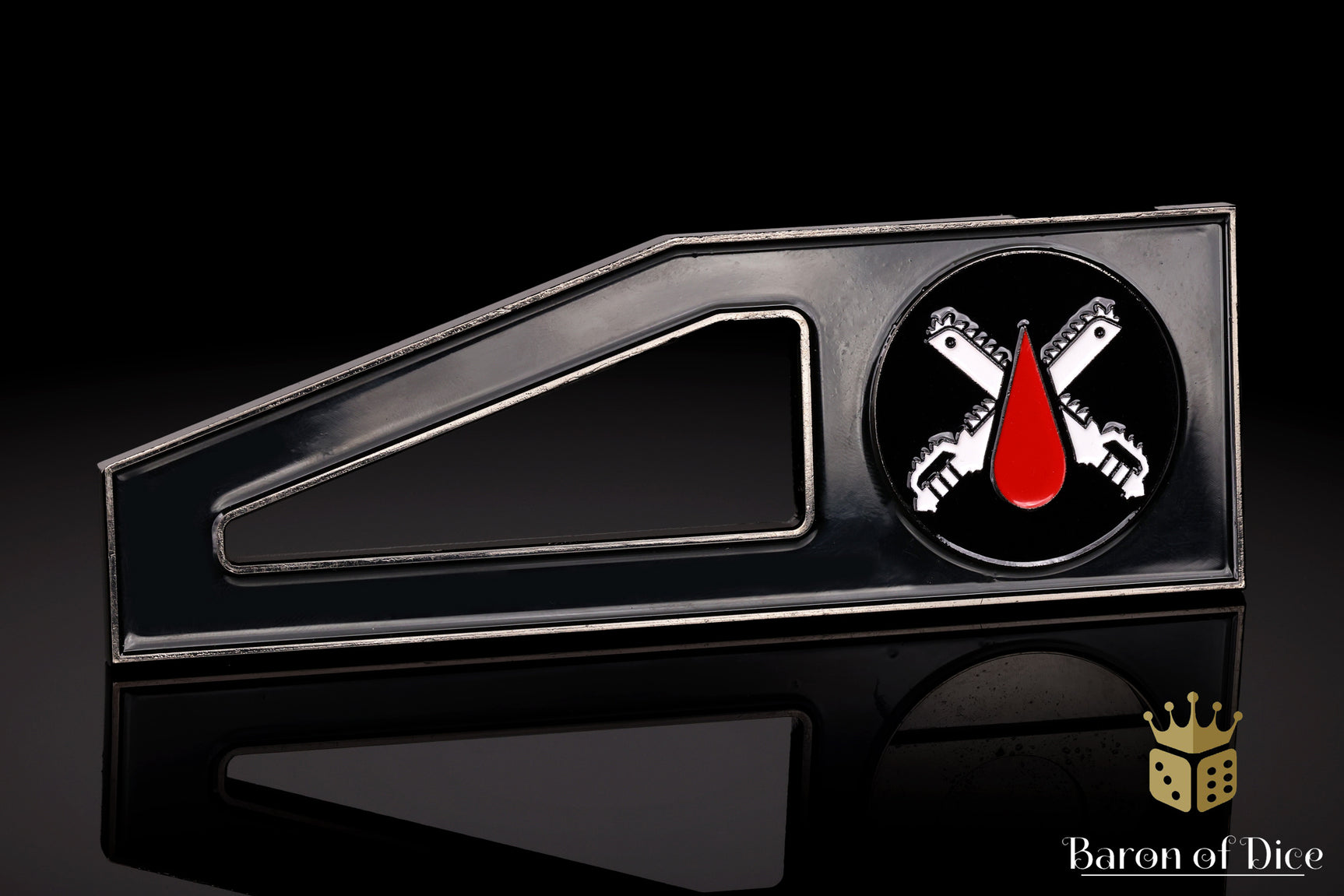 Metal Combat Gauge | Baron Coin™ Compatible | Chain Blades