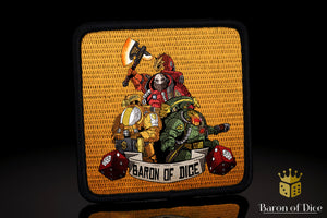 Baron's Dice Bag | Space Dwarves Velcro Patch