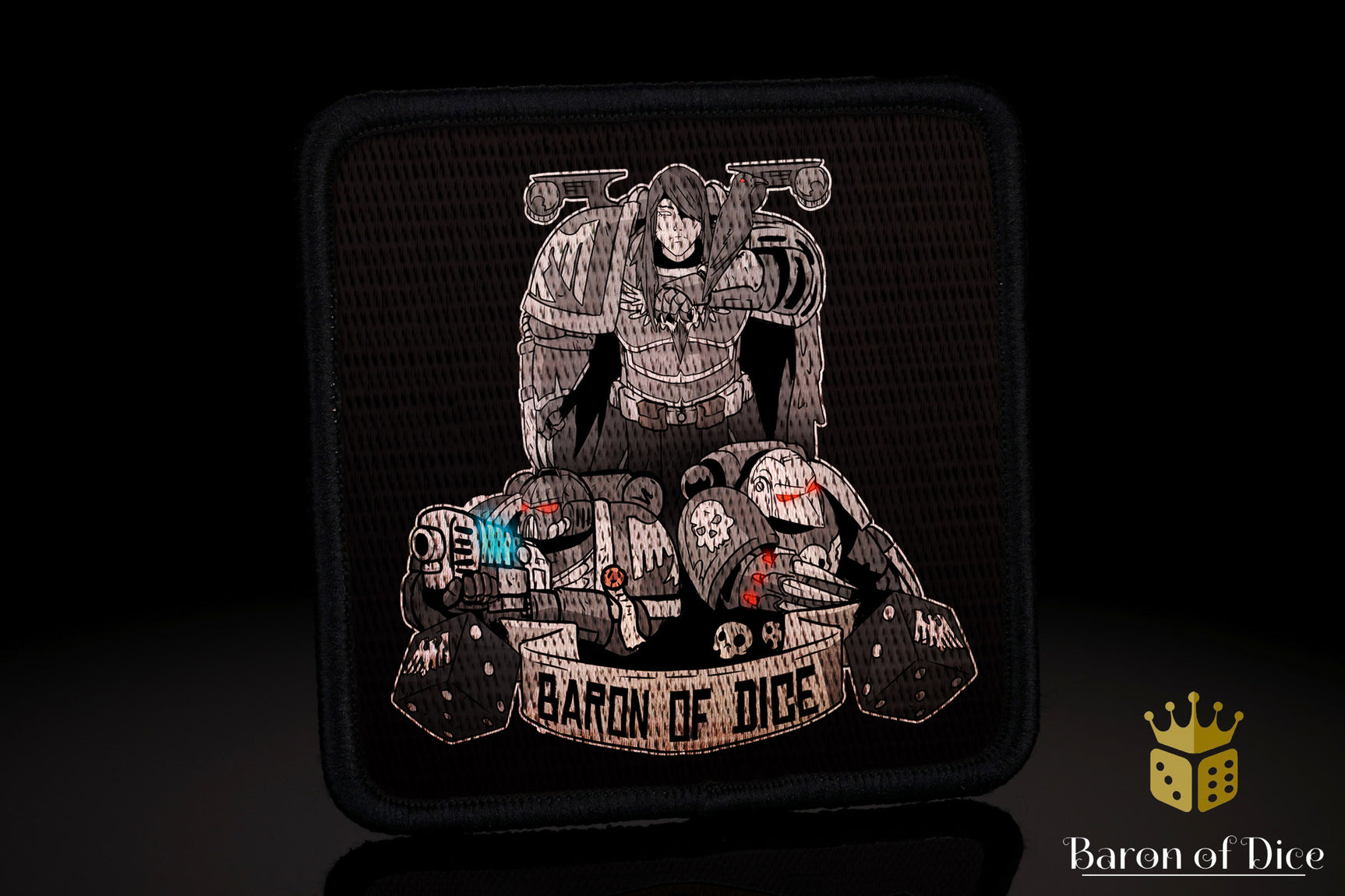 Ravens | Baron's Bag Compatible | Velcro Patches