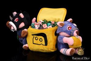 Cheese Thieves | Plushie Dice Bag