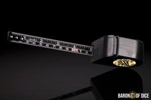 Wargaming Tape Measure | Baron's Coin™ Compatible | Skeleton Rising