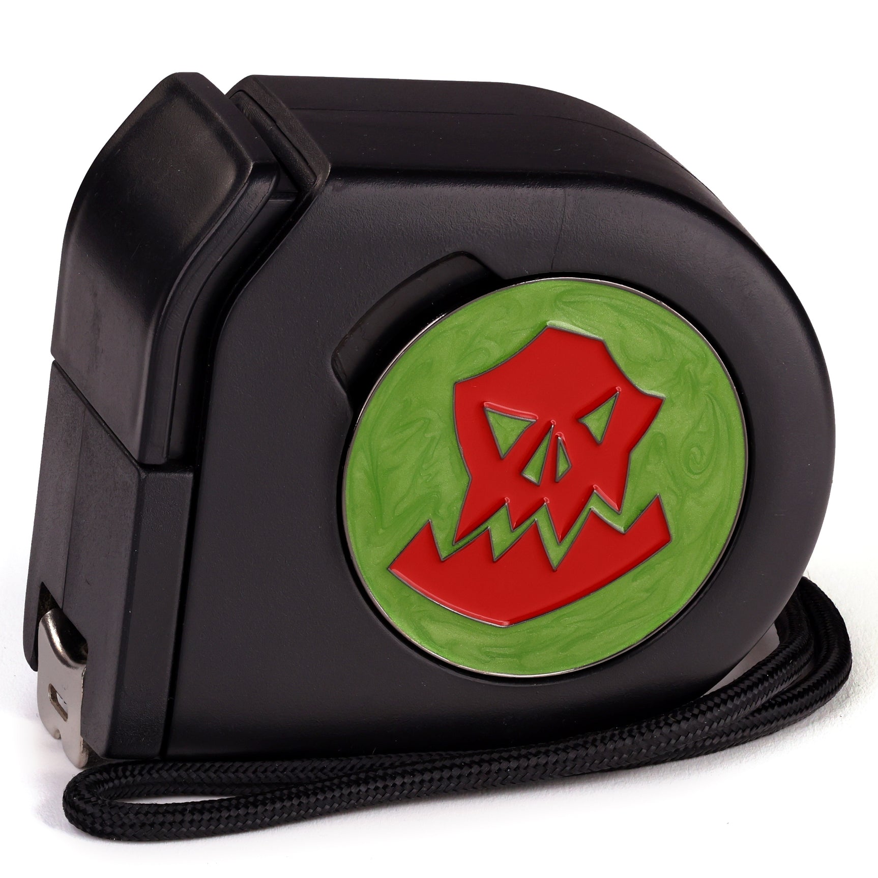 Wargaming Tape Measure | Baron's Coin™ Compatible | Orc | Red