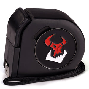 Wargaming Tape Measure | Baron's Coin™ Compatible | Orc | Black