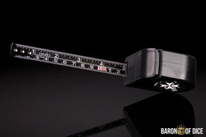 Knights Templar | Black | Wargaming Tape Measure | Baron's Coin™ Compatible