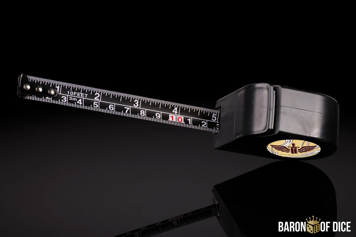 Broken Angels | Wargaming Tape Measure | Baron's Coin™ Compatible