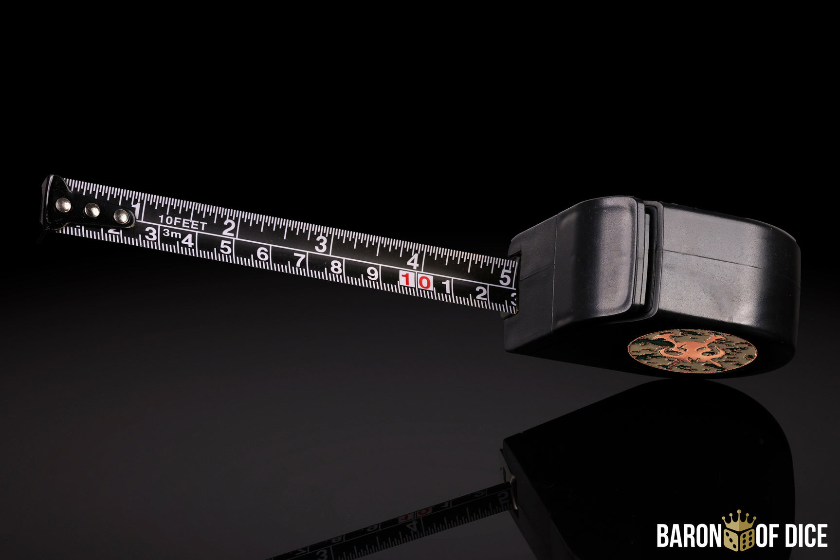 Wargaming Tape Measure | Baron's Coin™ Compatible | Warmachine: Thornfall Alliance