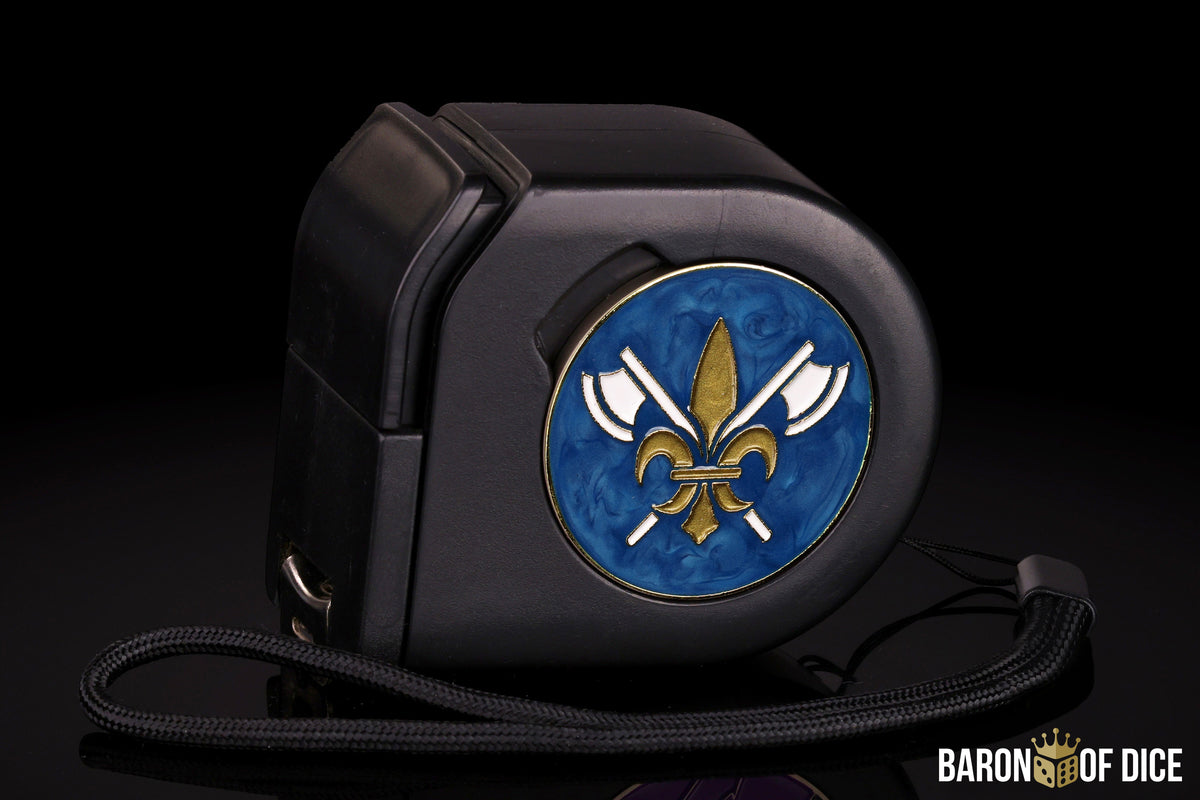 Chevaliers | Wargaming Tape Measure | Baron's Coin™ Compatible