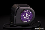Tabletop Titans | Purple | Wargaming Tape Measure | Baron's Coin™ Compatible