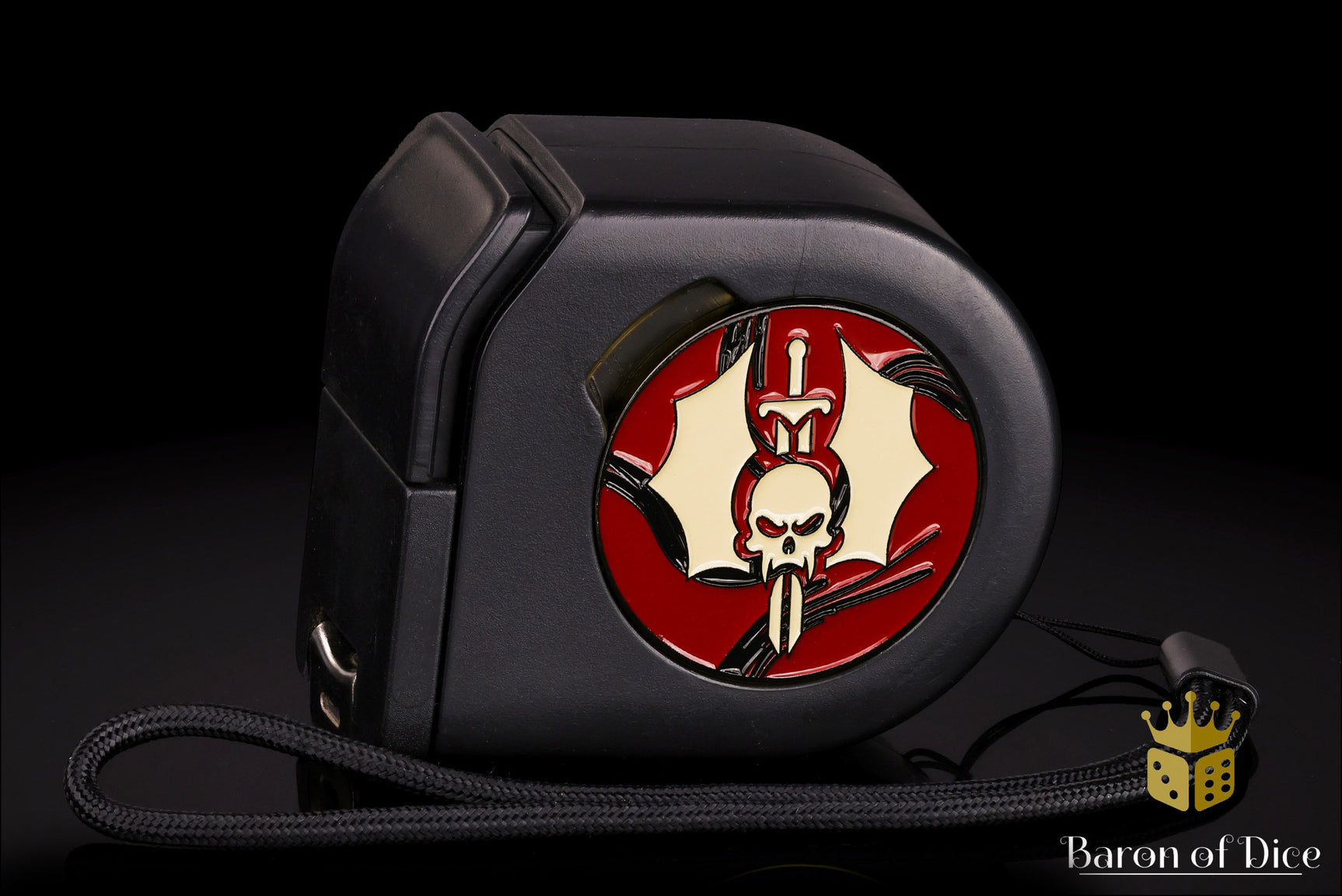 Wargaming Tape Measure | Baron's Coin™ Compatible | Cursed Vampire