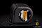 Orange Coffin | Wargaming Tape Measure | Baron's Coin™ Compatible