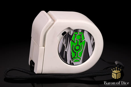 Green Coffin | Wargaming Tape Measure | Baron's Coin™ Compatible
